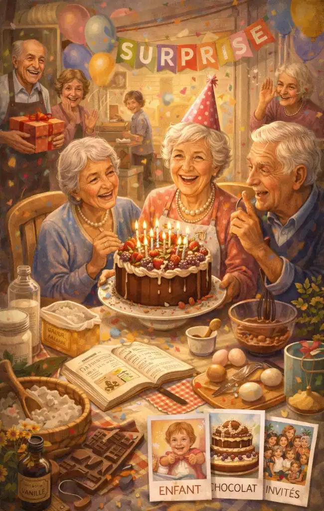 🎂 Le Gâteau d'Anniversaire Surprise