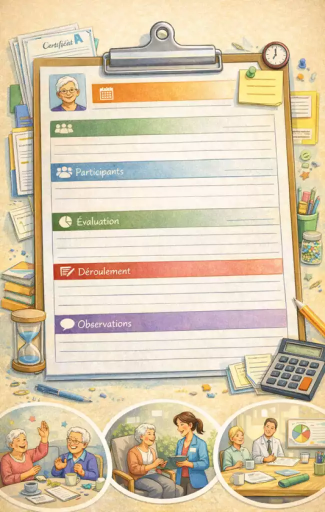 Modèle de compte-rendu d'activité